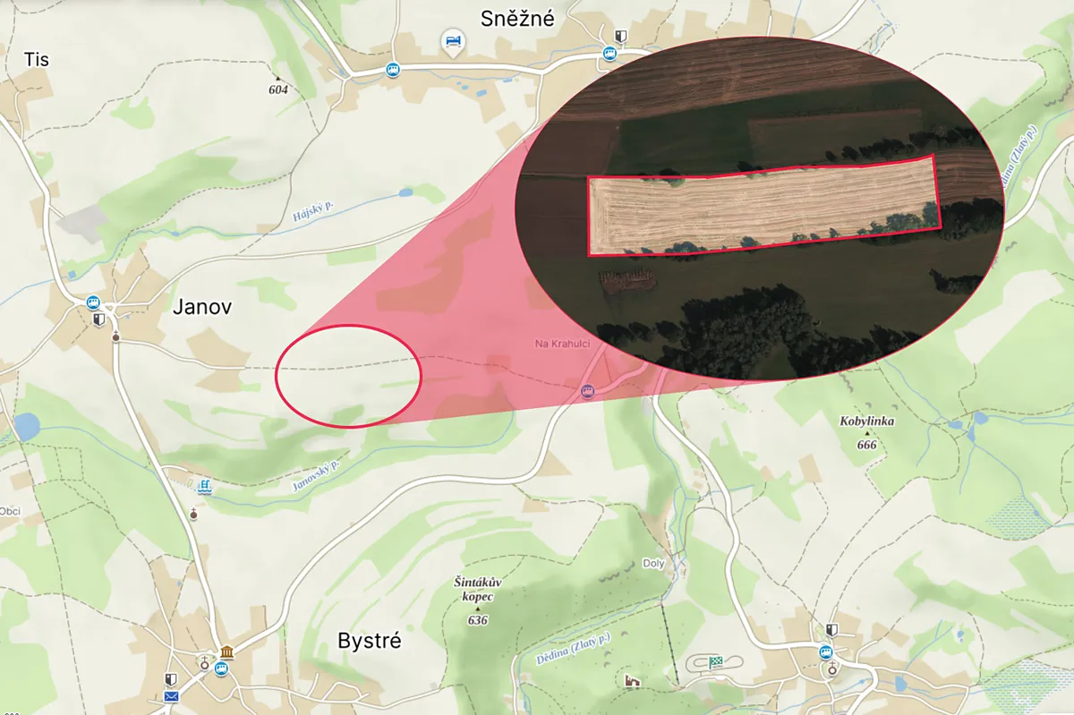 Prodej pole 24330 m²